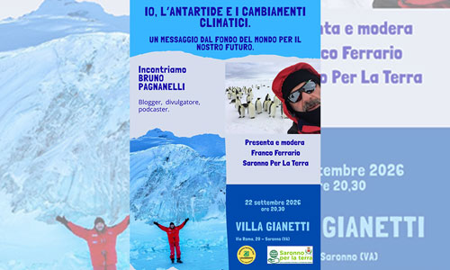 Io, l'Antartide e i cambiamenti climatici