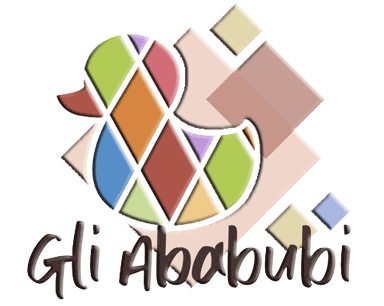 logo ababubi bianco